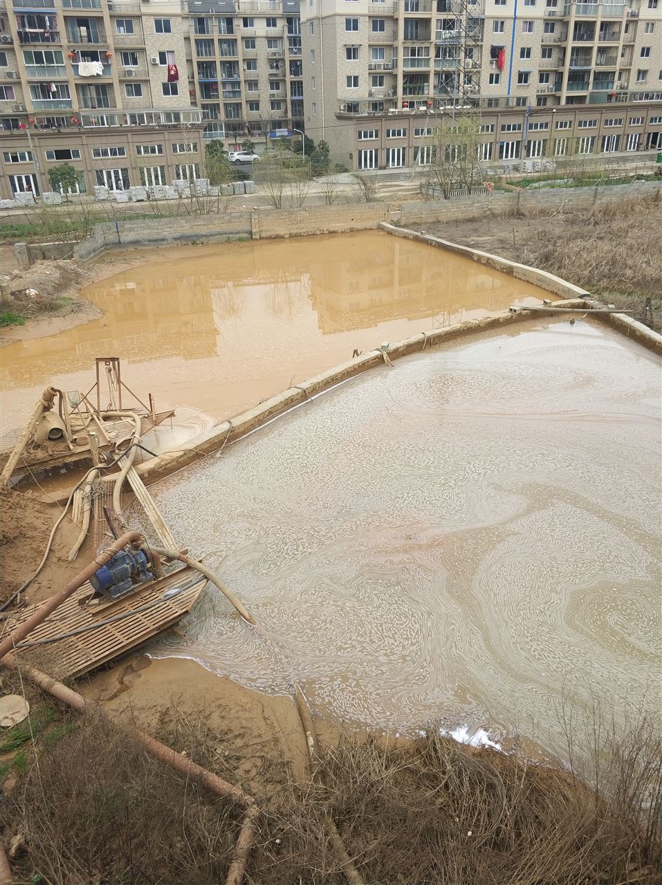 项城沉淀池淤泥清理-厂区废水池淤泥清淤